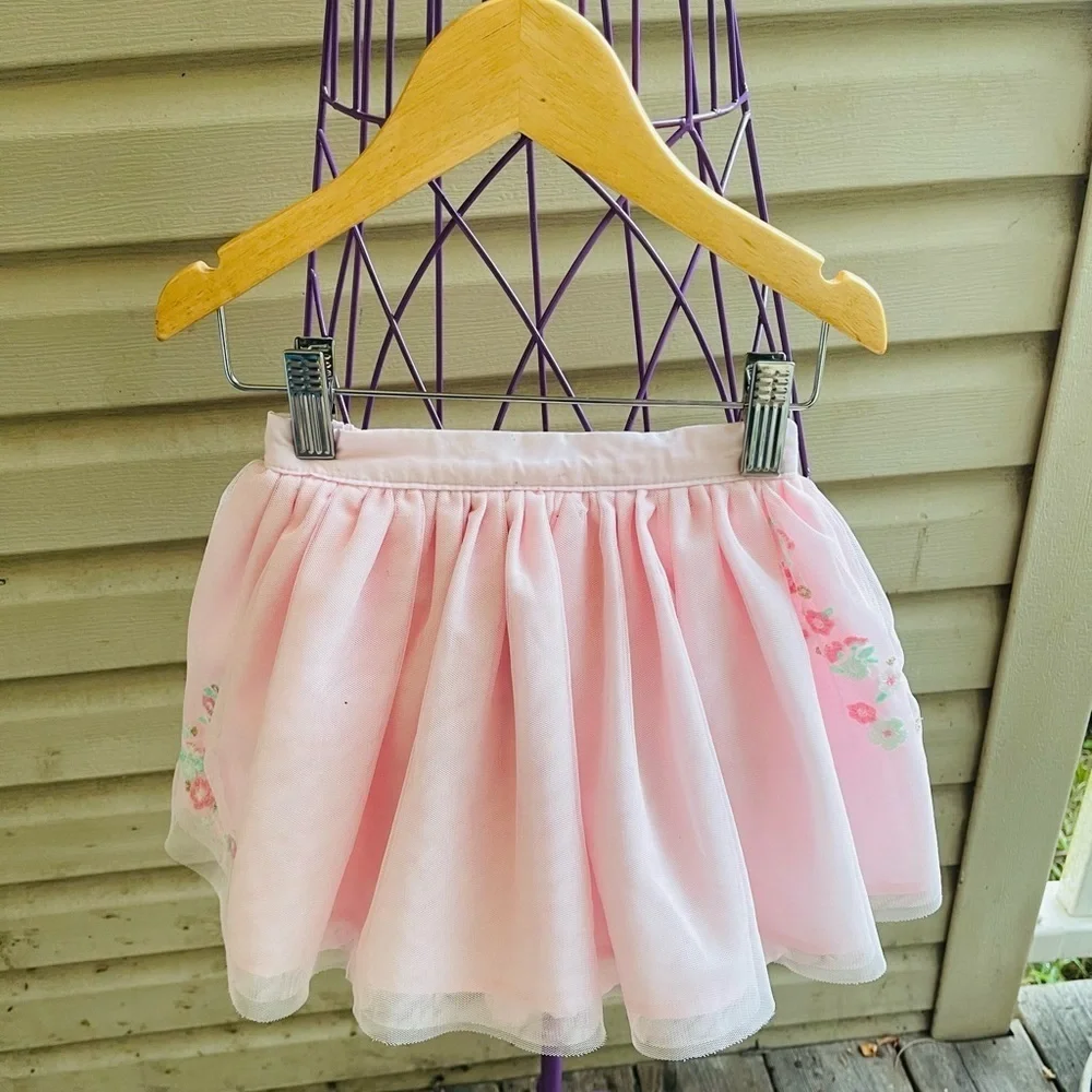 Carter’s embroidered tulle tutu skirt